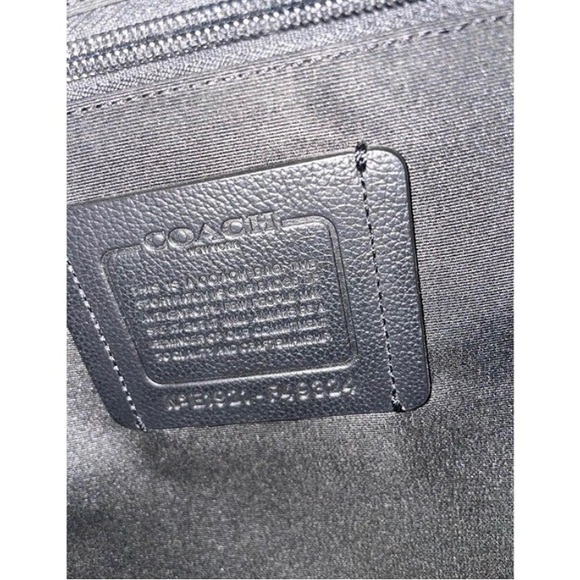 Black coach backpack unisex - Picture 7 of 7